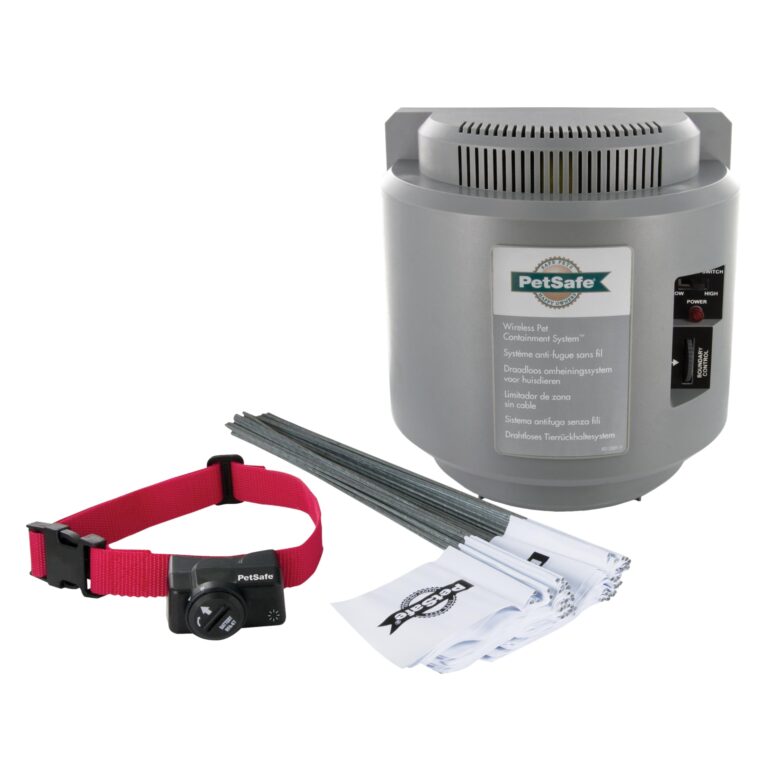 PetSafe Wireless Containment System, Secure 2,023 Square metre Boundary for an Unlimited Number of Dogs 1-Dog (Dual Language)