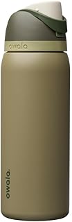 Owala FreeSip Insulated Stainless Steel Water Bottle with Straw, BPA-Free Sports Water Bottle, Great for Travel, 32 Oz, Off Road Off Road 32 oz